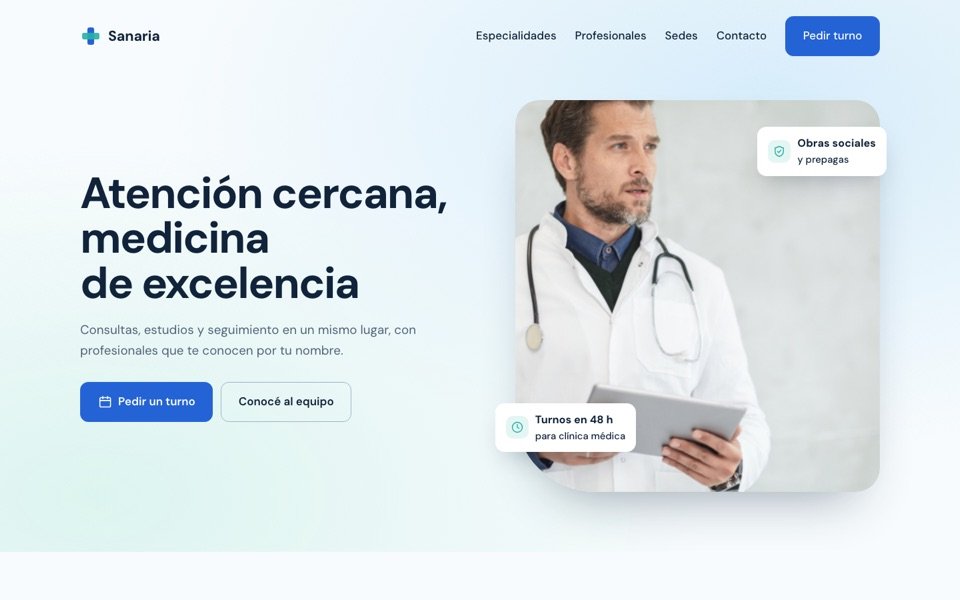Demo de Sanaria